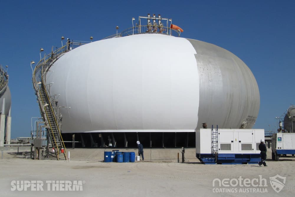 Aramco Oil and Gas: Jyaymah NGL Spherial Tanks