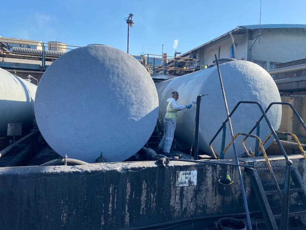 Sappi Saiccor – HPC® Coating on HFO Storage Tanks (South Africa)
