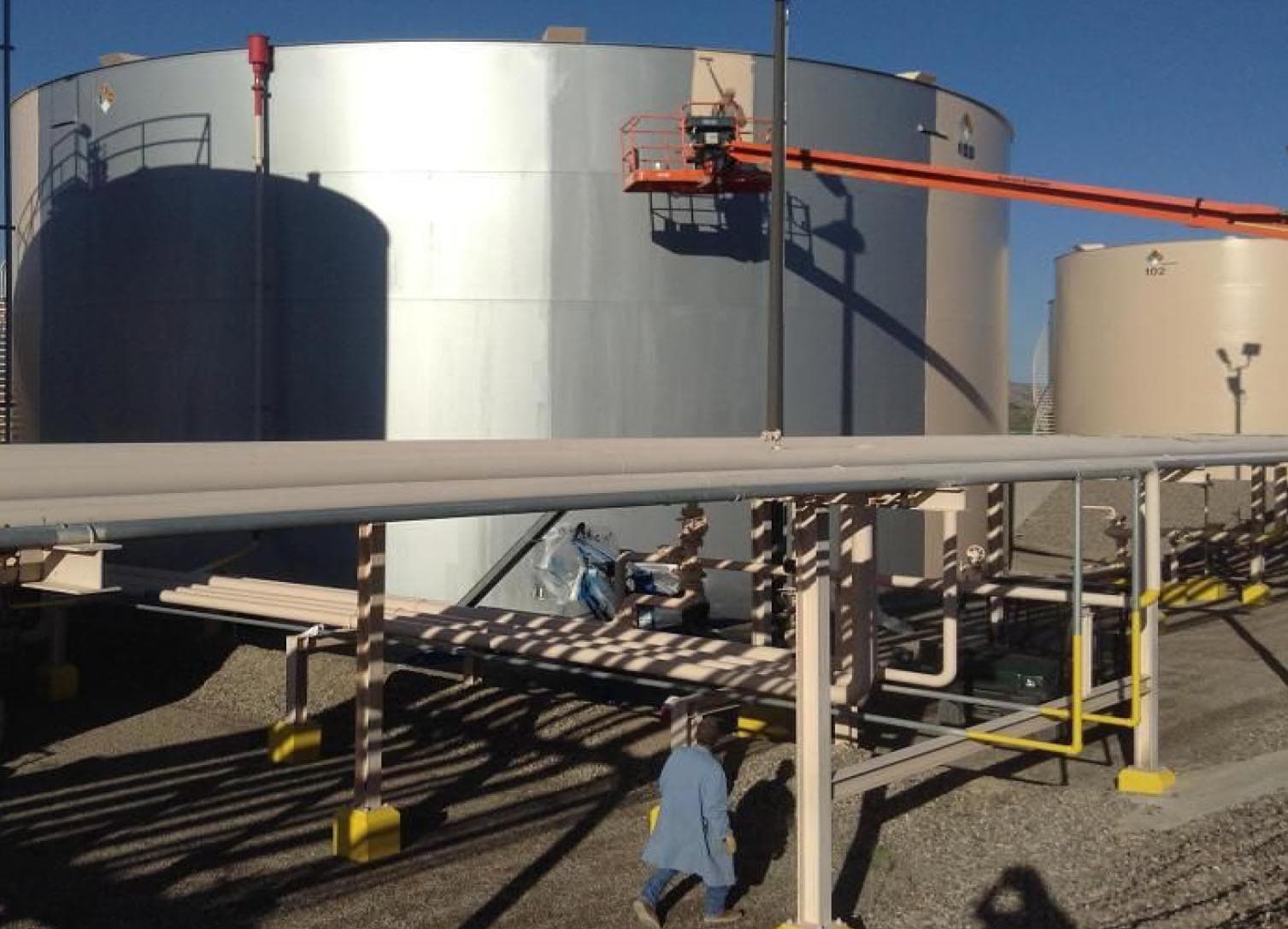 RUST GRIP® and ENAMO GRIP on Suncor Energy Tanks